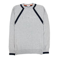 Hugo Boss Kids Embroidered Logo Knitted Sweatshirt Grey