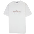 Stone Island Marina Logo T Shirt White V0001