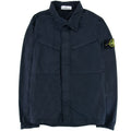 Stone Island Double Front Pocket Overshirt Navy V0020