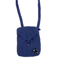 CP Company Nylon B Garment Dyed Crossbody Lens Bag Blue 878