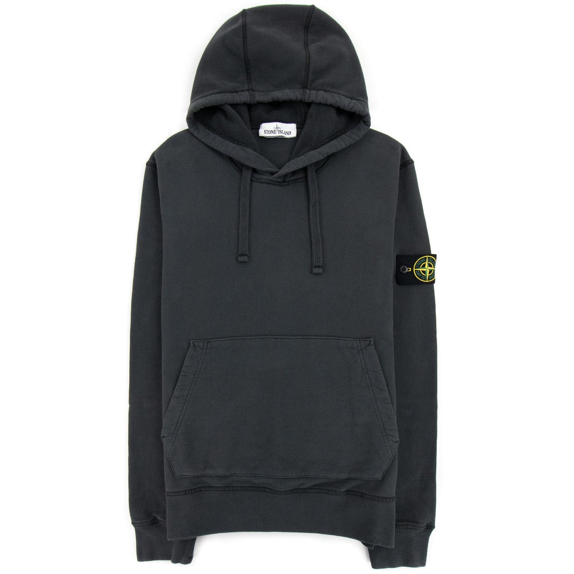 Stone Island 64151 Hooded Sweatshirt Charcoal V0065