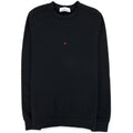Stone Island Marina Yarn Fleece Crewneck Sweatshirt Black V0029