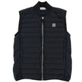 Stone Island G0225 Loom Woven Down Gilet Charcoal V0065
