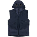 CP Company Shell Mixed Goggle Gilet Navy 888