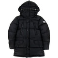 Burberry Logo Detail Hooded Puffer Coat Black