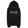 Versace Jeans Couture Gold Logo Hoody Black