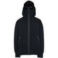 Cp Company Front Goggle Diagonal Fleece Hoody Black 999