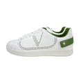 Valentino Backnet Perforated Leather Trainers Bianco Fk6