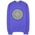 Stone Island 63086 Brushed Cotton Fleecelenticular One Print Purple V0043