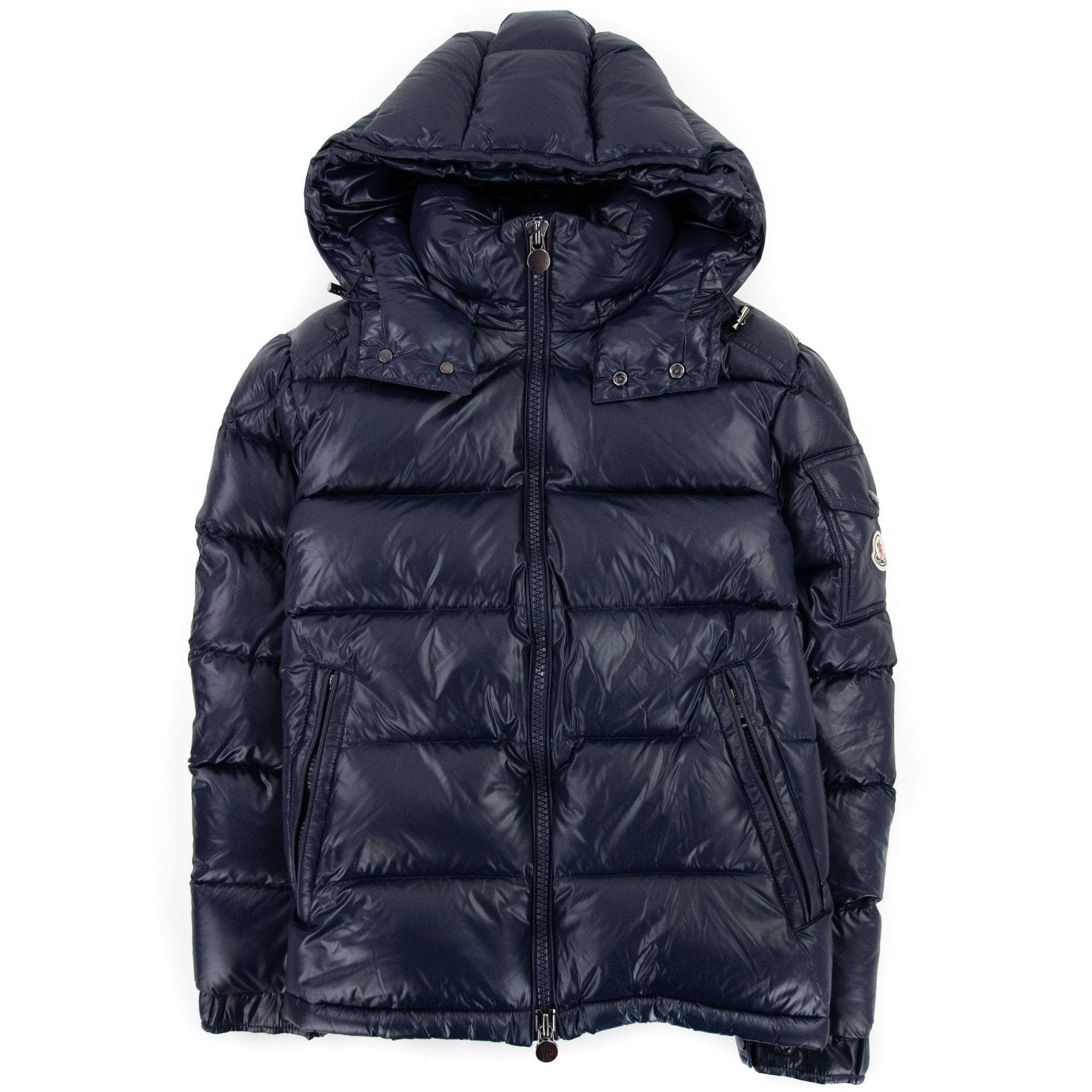 Moncler Maya Short Down Jacket Navy 742