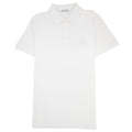 Moncler Embriodered Patch Logo S/s Polo White