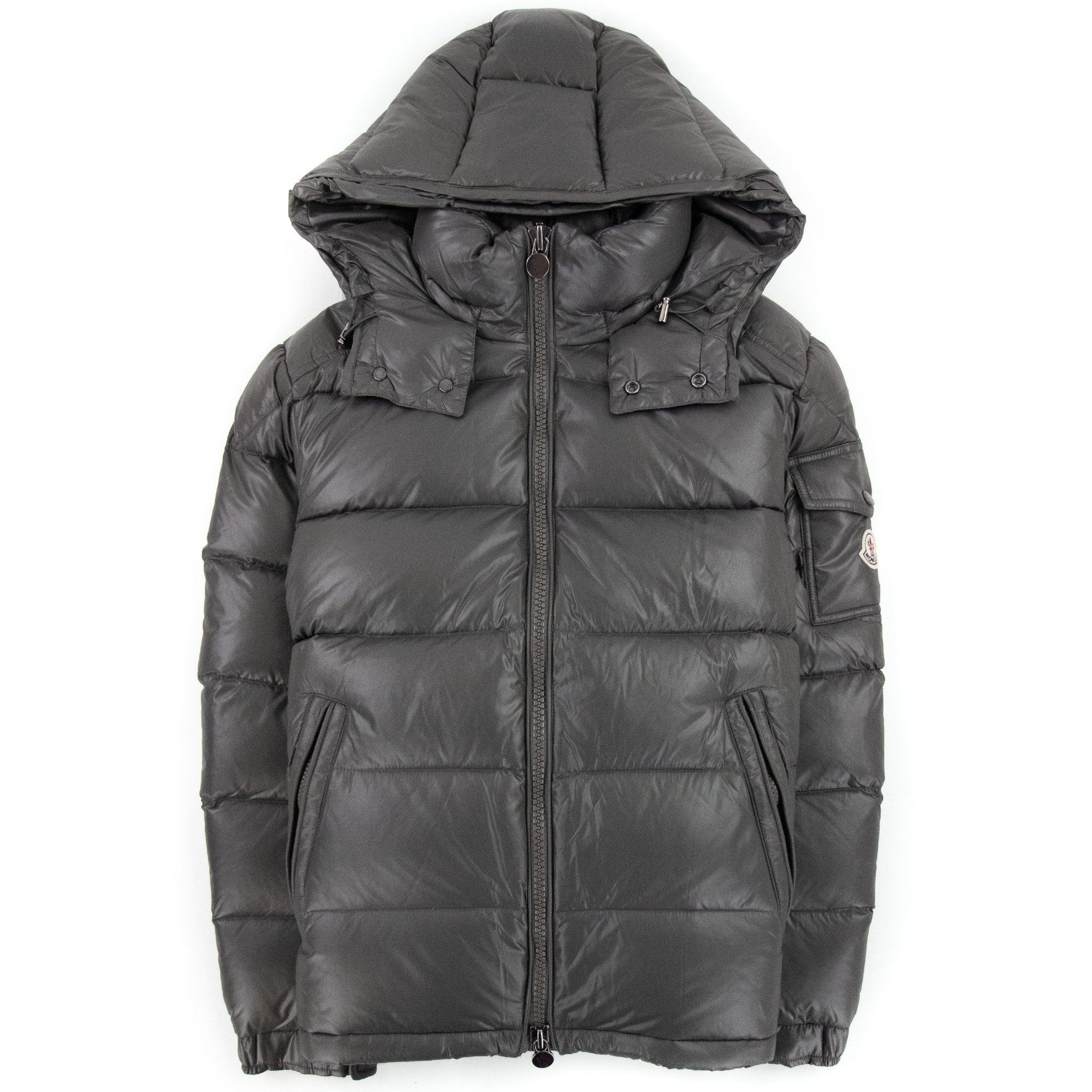 Moncler Maya Short Down Jacket Dark Grey 930