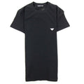 Emporio Armani Embroidered Logo S/s T Shirt Black