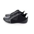 Emporio Armani Eagle Logo Low Top Trainers Nero