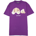 Palm Angels Ice Bear Logo T Shirt Purple/brown