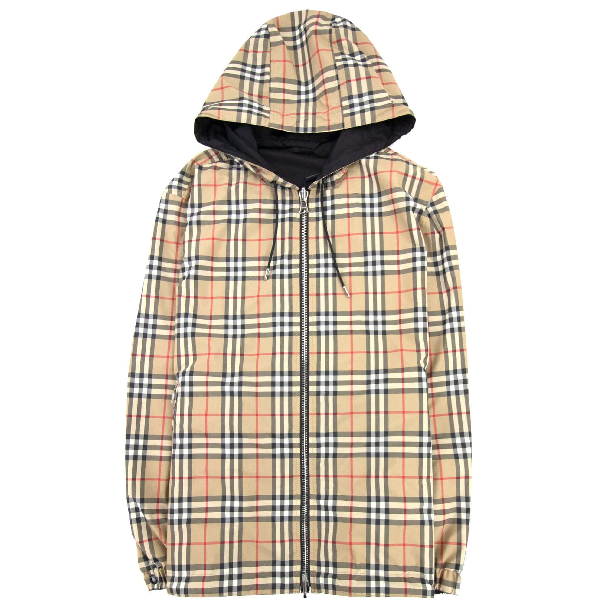 Burberry Stretton Reversible Vintage Check Jacket Archive Beige