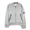 Cp Company Undersixteen Light Fleece Zip Up Bomber Sweatshirt Grey M93