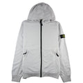Stone Island Zip Hoody Kids Pearl Grey V0061