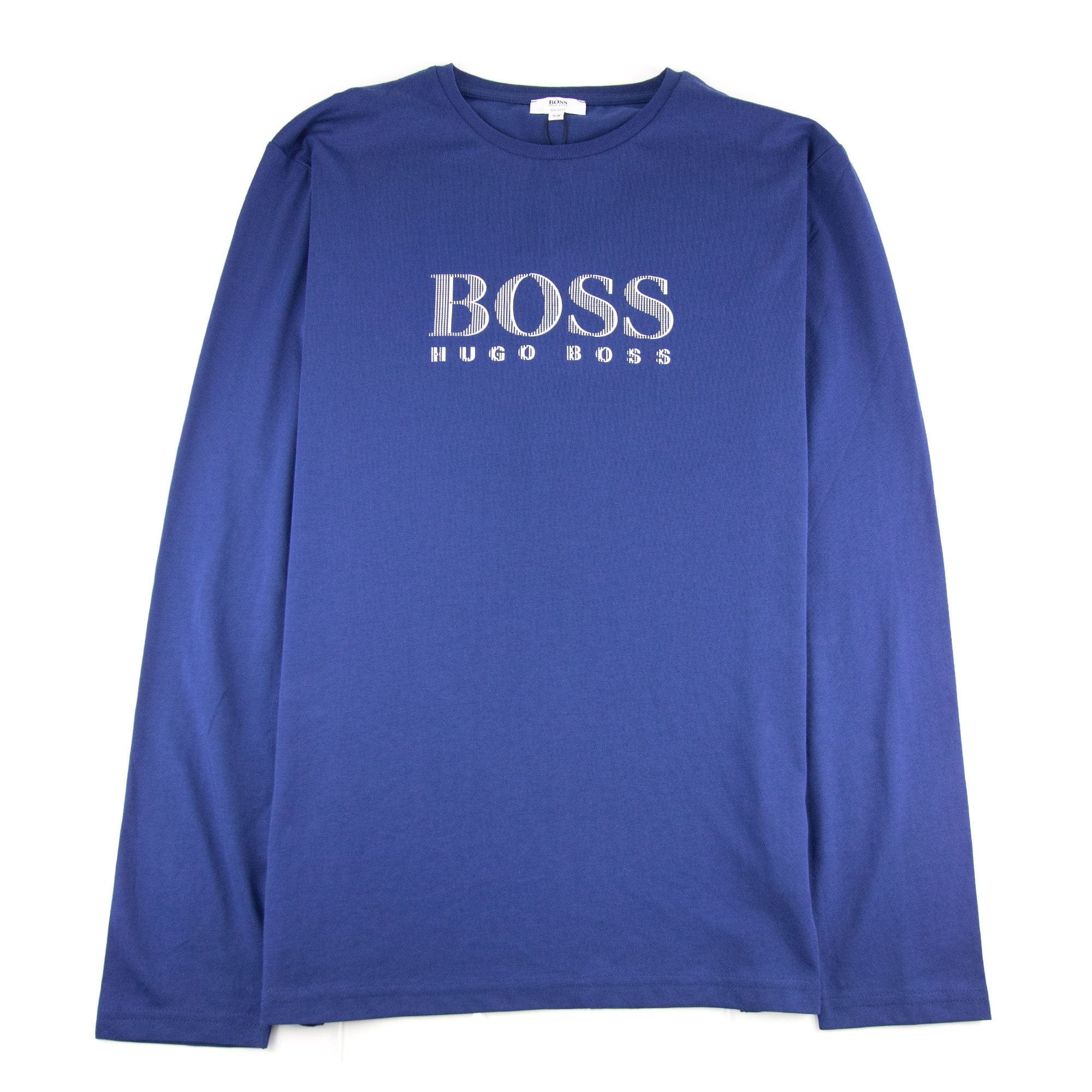 Hugo Boss Kids Logo Broken Logo T Shirt Blue