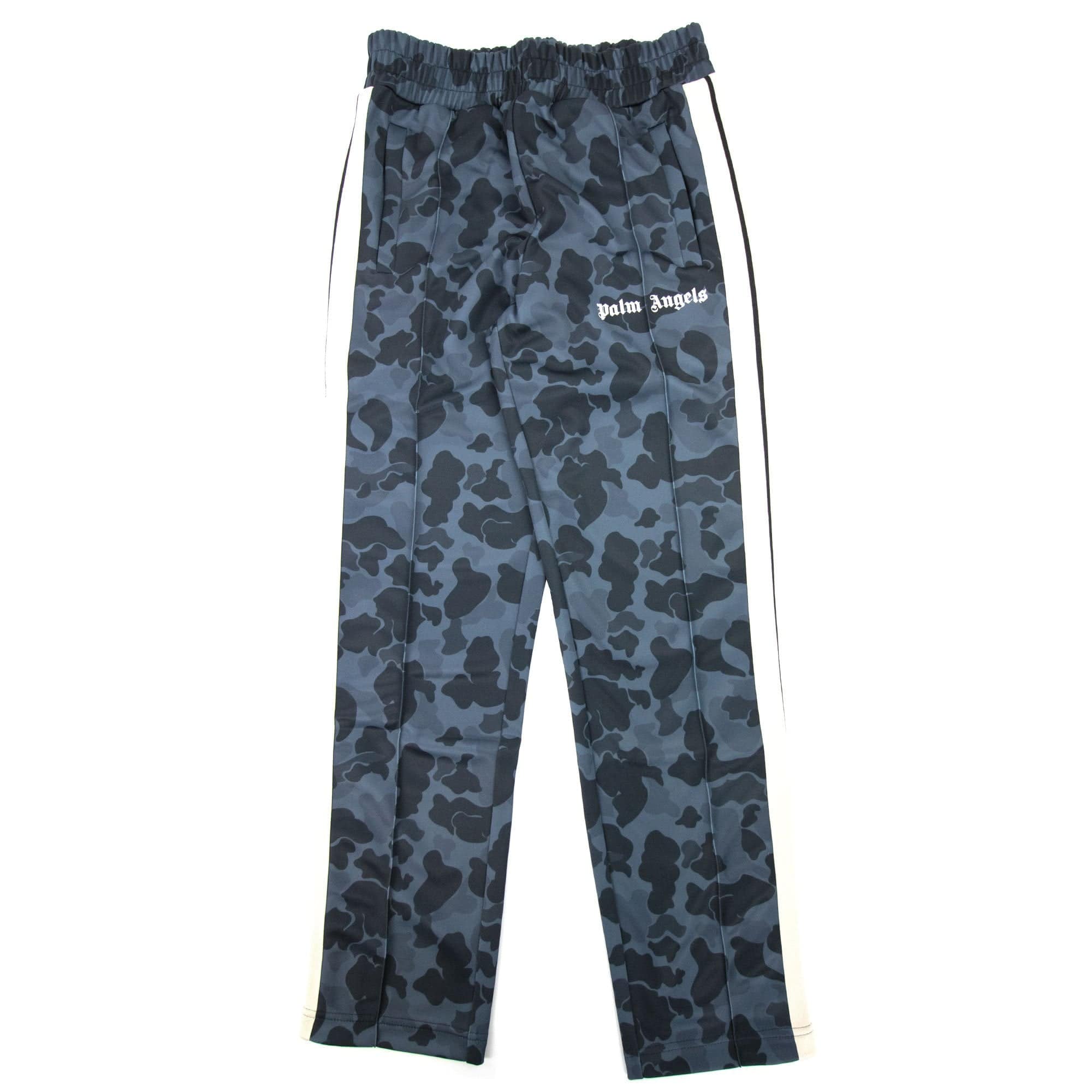 Palm Angels Night Camo Track Pants Black/white