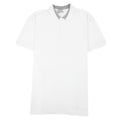 Christian Dior Bee Embroidery Two Tone Collar S/s White