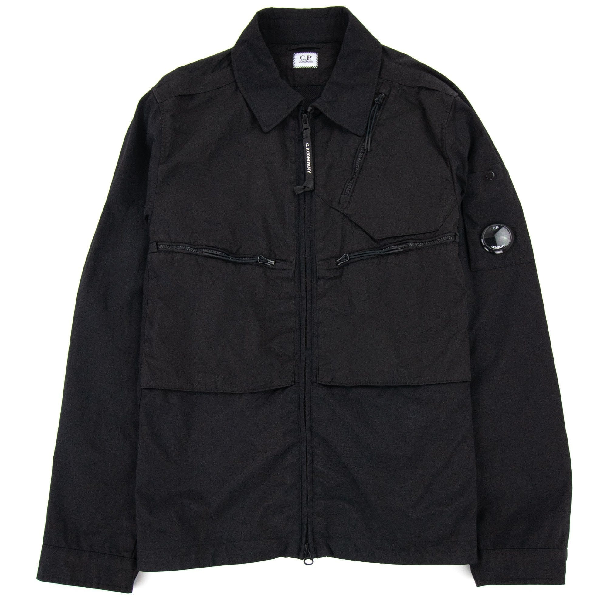 Cp Company Taylon P Mixed Overshirt Black 999