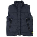 Stone Island G0123 Garment Dyed Crinkle Reps Ny Down-tc Navy Blue V0020