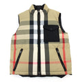 Burberry Reversible Down Puffer Gilet Archive Beige