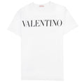 Valentino Logo Oversized T Shirt White A01