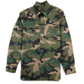 Valentino Camouflage Overshirt With Valentino Print Military Green