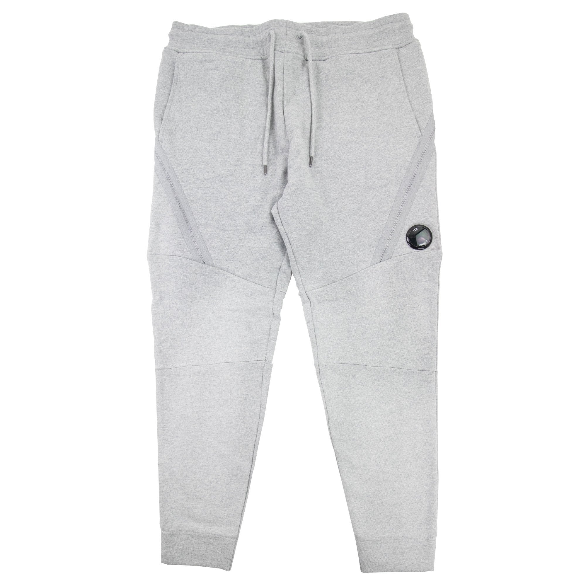 Cp Company Diagonal Raised Fleece Tapered Sweatpants Grey M93