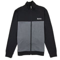 Hugo Boss Metalic Logo Tracksuit  Jacket Black 001