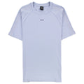 Hugo Boss Tee Tape Logo T Shirt Light Blue 481