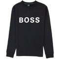 Hugo Boss Salbo 1 Printed Logo Sweatshirt Black 001