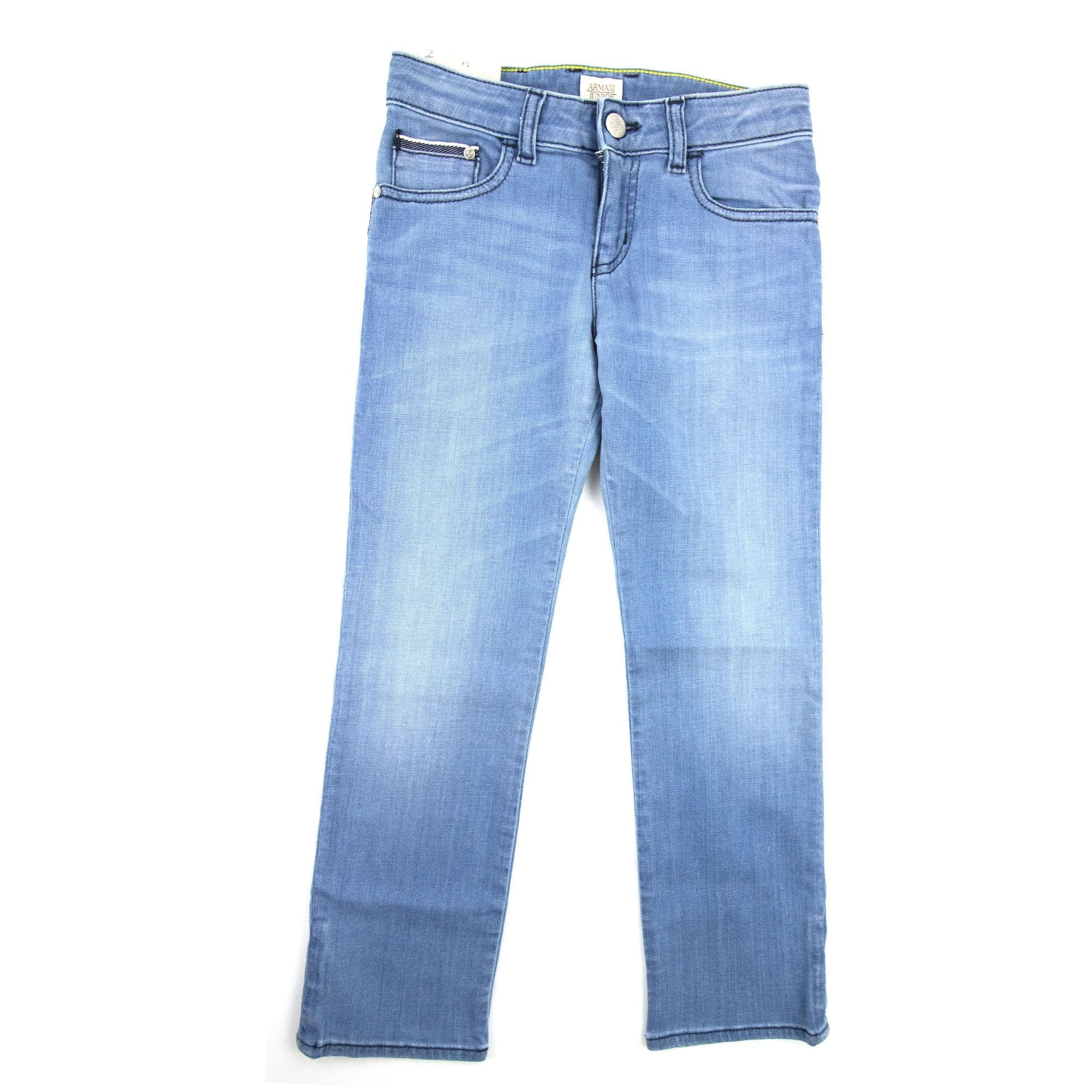 Armani Jeans Raw Denim Jnr Denim Blue