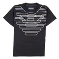 Emporio Armani Jnr Eagle Logo Tshirt Black APR1
