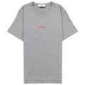 Stone Island Junior Graphic Print T Shirt Grey V0064