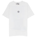 Stone Island Junior Logo Print T Shirt White V0001