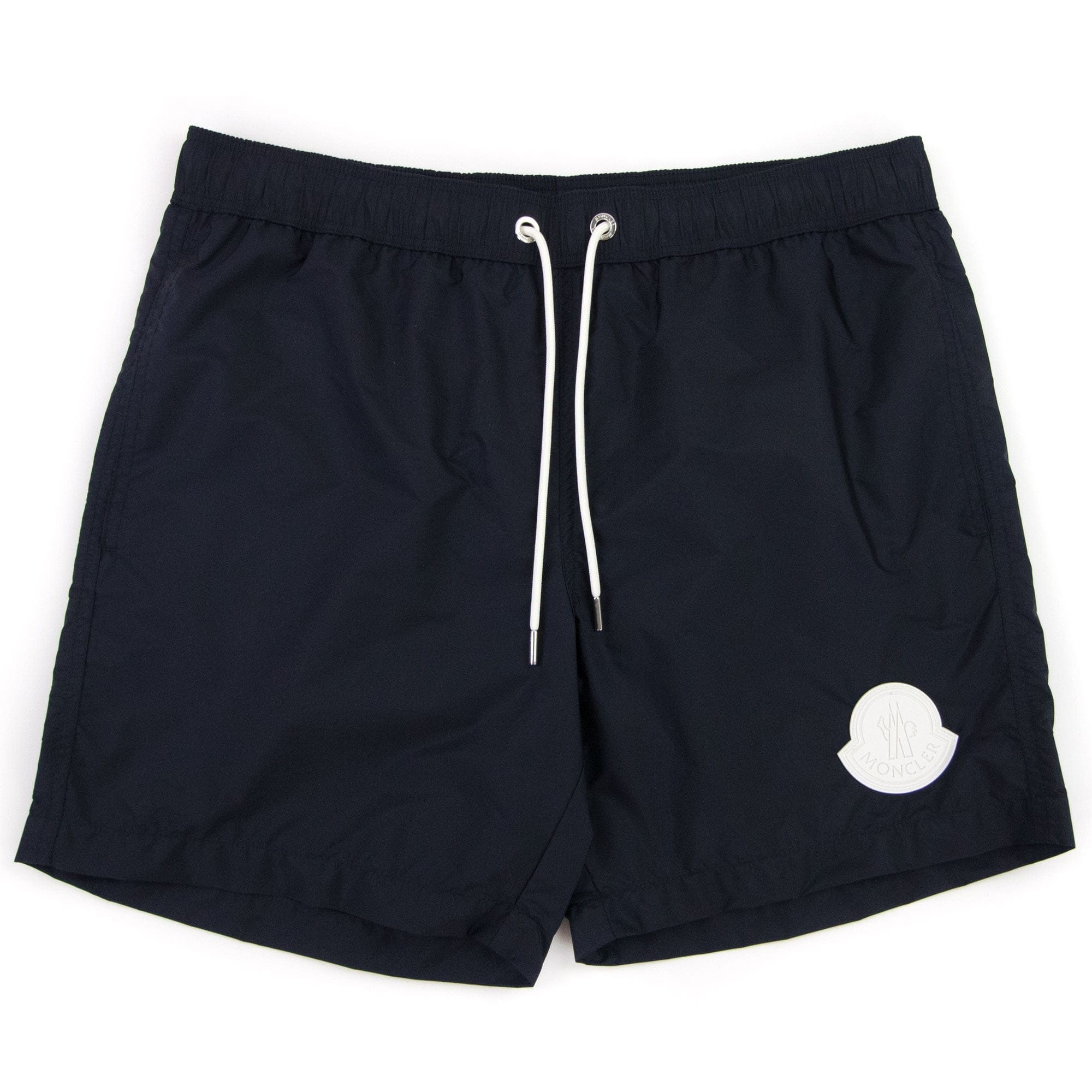 Moncler Largo Logo Swim Shorts Navy