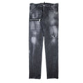 Dsquared2 Black Knee Patch Cool Guy Jean Black