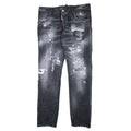 Dsquared2 Black Ripped Wash Skater Jean Black
