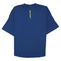 Palm Angels Ns Logo Over T Shirt Blue/yellow