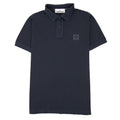 Stone Island Slim Fit Patch Polo Navy Blue V0024