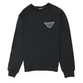 Emporio Armani Eagle Logo Crew Neck Sweater Black