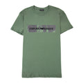 Emporio Armani Felt Logo Crew T-shirt Khaki