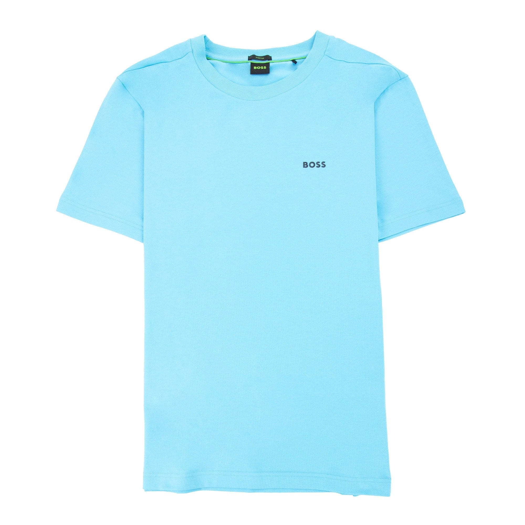 Hugo Boss Tee Contrast Logo T Shirt Light Blue 454
