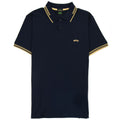 Hugo Boss Pual Curved Logo Slim Fit Polo Navy 403