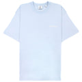 Burberry Back Monogram Motif Cotton Oversized T-shirt Sky Blue
