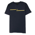 Hugo Boss Tee 4 Logo Print T Shirt Dark Navy 402