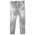Dsquared2 Skater Denim Wash Ripped Jeans Light Grey 852